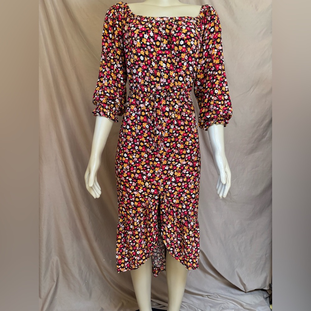 Floral Print Women's Dress